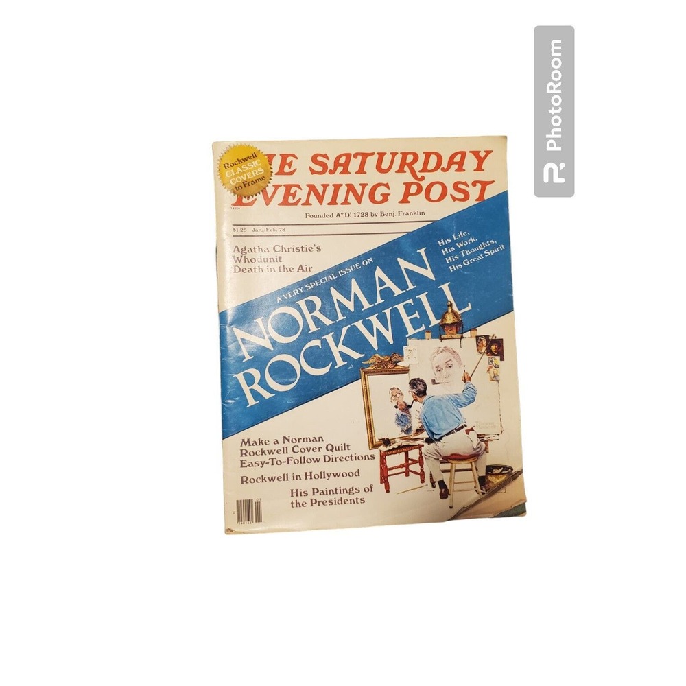 The Saturday Evening Post - A Special Issue On Norman Rockwell (Jan/Feb 1978)